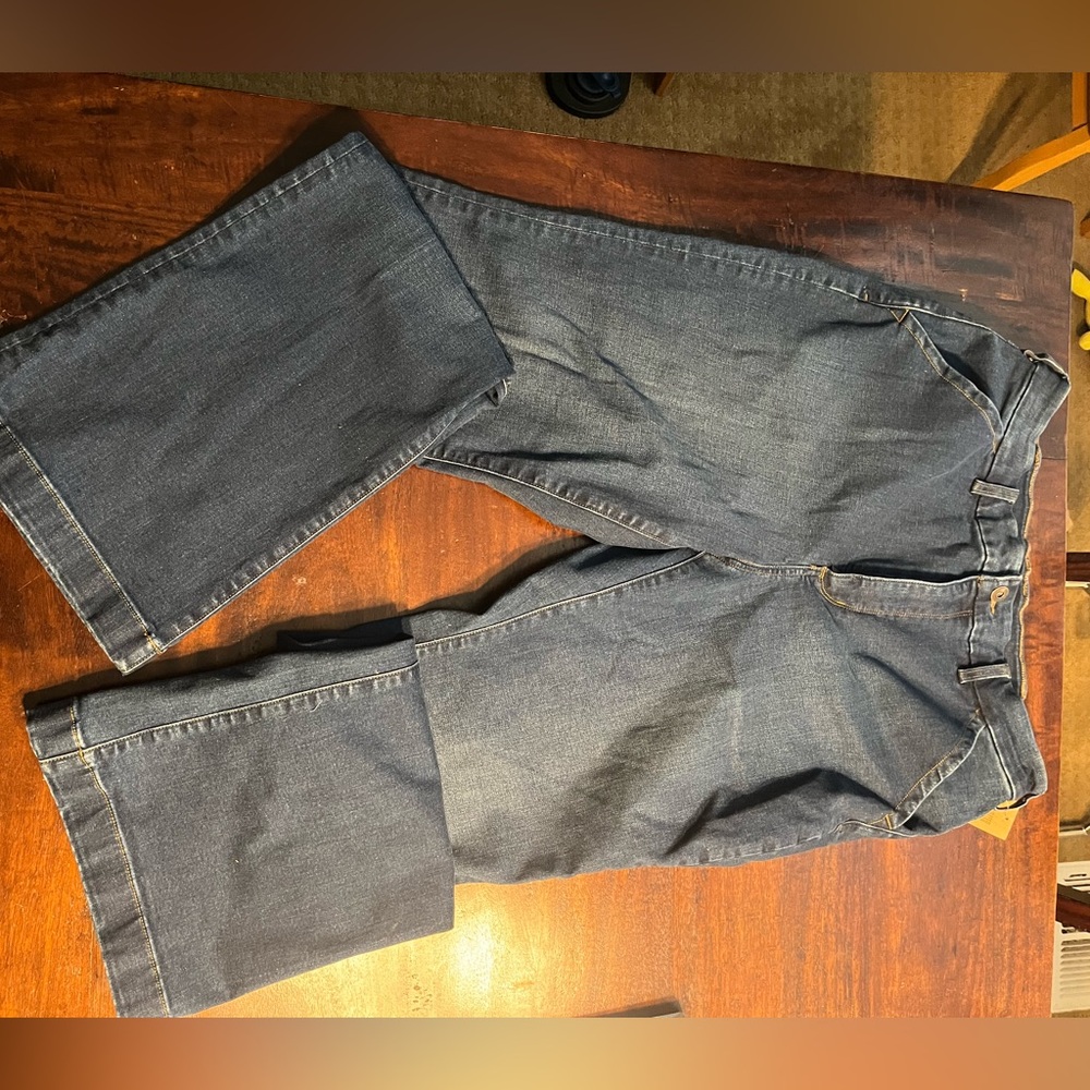 Duluth Trading Co Trouser Dark Blue Jeans
